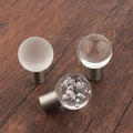 Hot Luxury K9 Crystal Ball Bubble Handles Shoebox Cabinet Handles C...