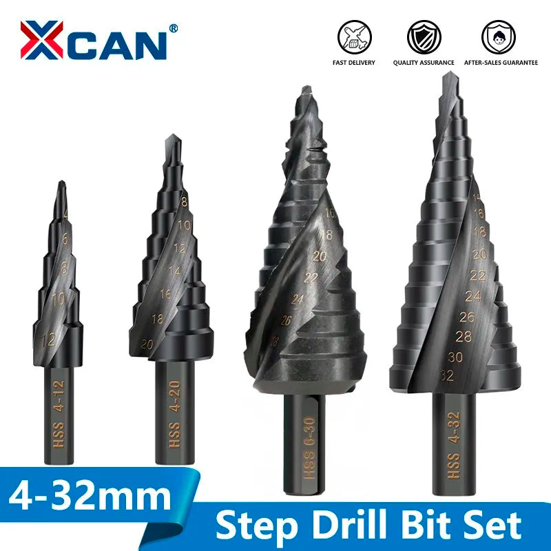 HSS Cobalt Step Drill Bit — 4mm to 32mm & 6mm to 30mm C - View 1