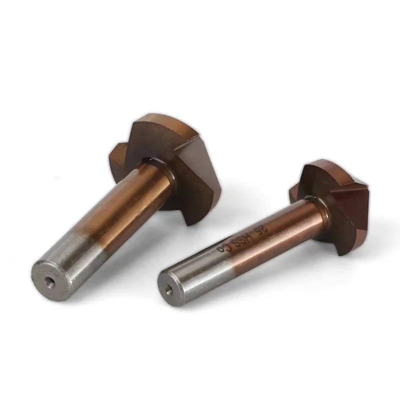 M35 Cobalt Deburring Chamfering Cutter High Speed Steel 3 Flutes 90