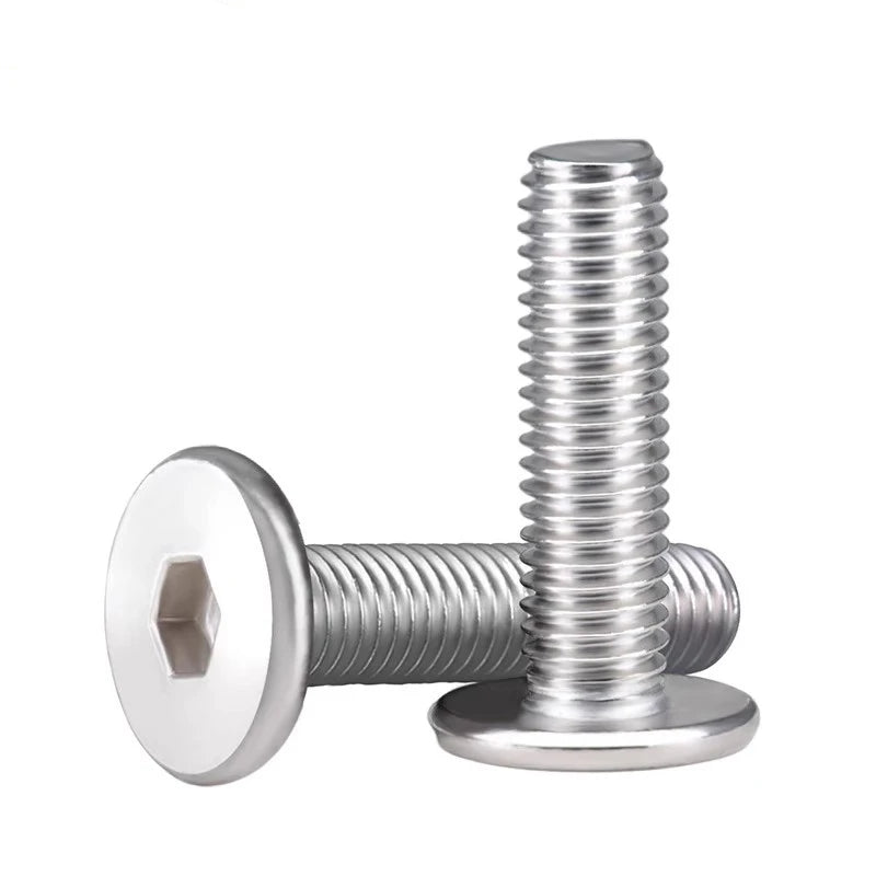 CM SS M3 M4 M5 M6 Low Profile Stainless Steel Hex Hexagon Socket