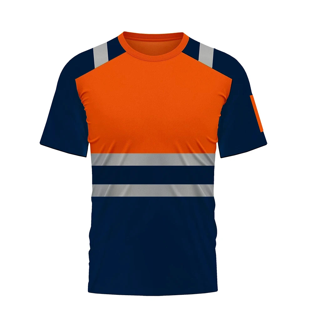 Men's Workwear Shirts Long Sleeve Hi Vis Shirts Workwear Hi Vis Work