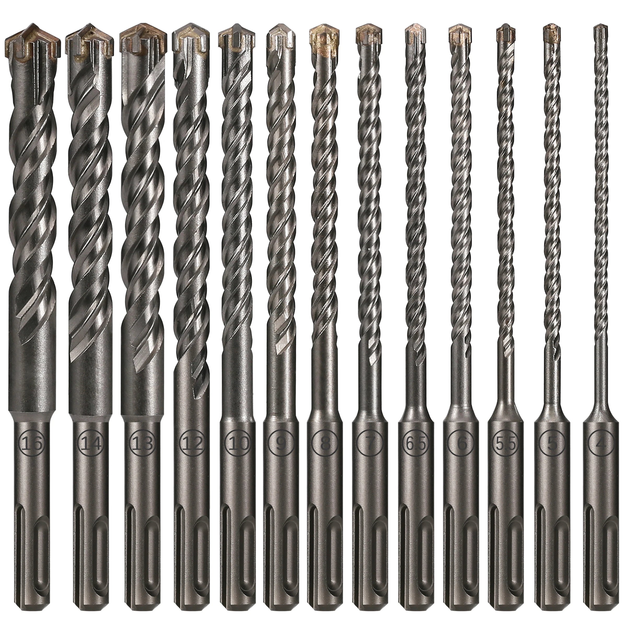 SDS Plus Concrete Cross Cutter Auger Bit — 5mm to  - View 1