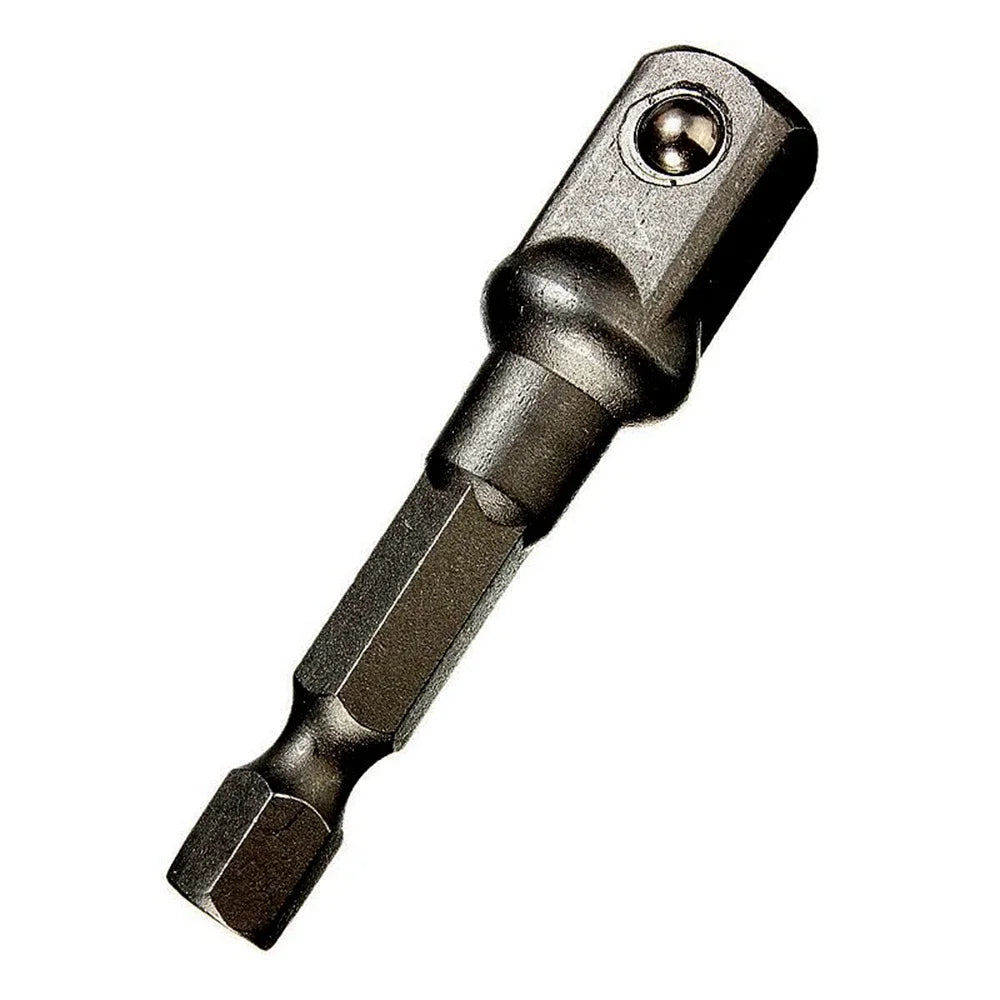 3Pcs Hex Socket Drill Adapter 1/4" 3/8" 1/2" Hex Shank Extension