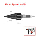 32/42/50MM Firewood Splitter Machine Drill Bit Wood Cone Punch Driver