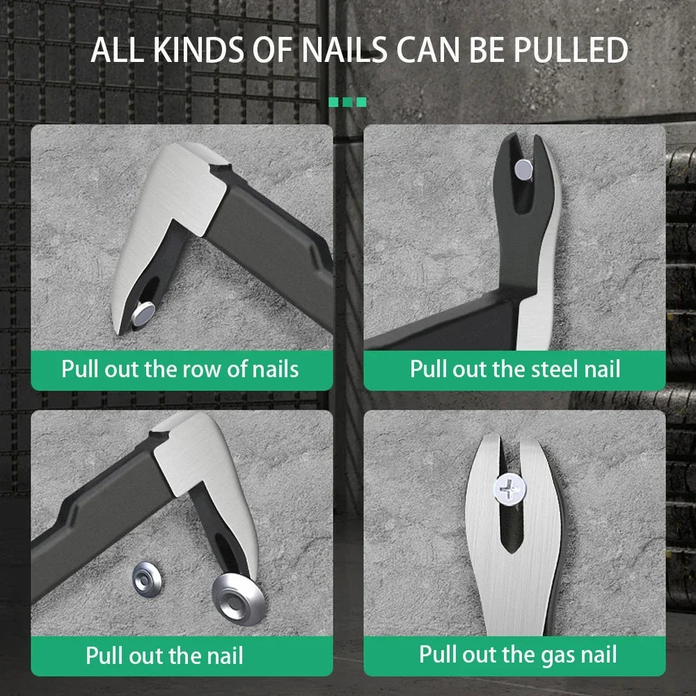 Nail Puller Cats Paw Nail Remover Multifunctional Crowbar Tool Steel