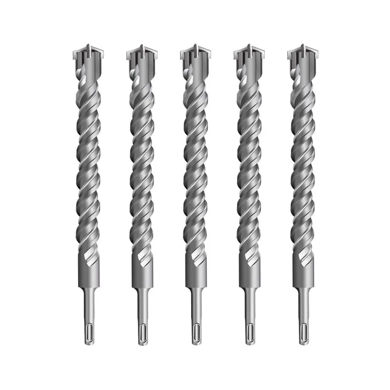 Cross Tips 4 Cutters Concrete SDS Plus Drill Bit 110mm 150 200