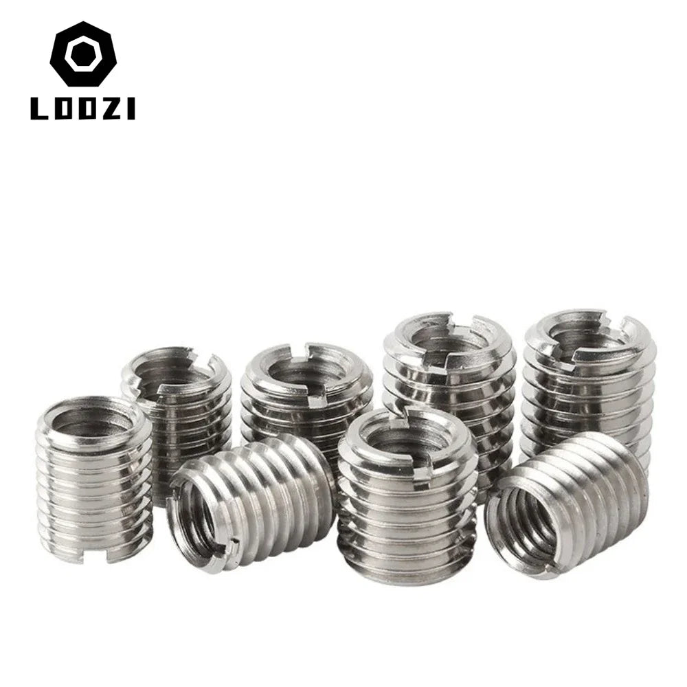 304 Stainless Steel Slotted Inside Outside Thread Adapter Screw