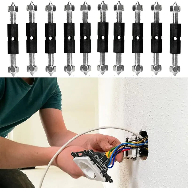 10 Pcs Wall Switch Socket Cassette Repairer Adjustable Cassette