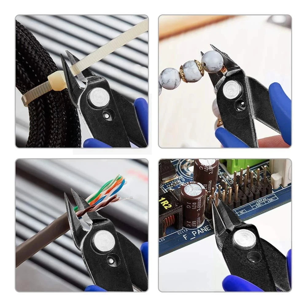 1/5/10PC 170 Wishful Clamp DIY Electronic Diagonal Pliers Side