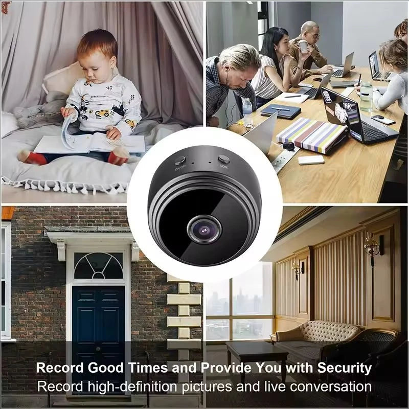 A9 Mini Smart Camera WiFi Remote Wireless Monitoring 1080p Ip Camara