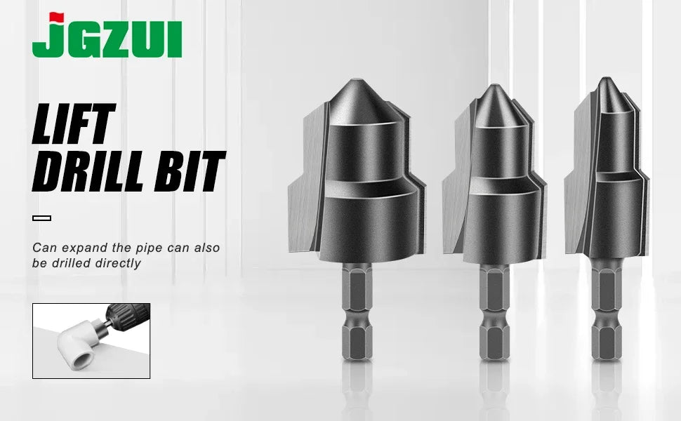 1-3Pcs PPR Lifting ,Tungsten Steel Blad Stepped Drill Bit