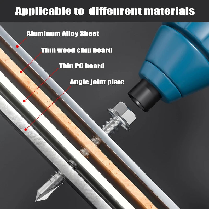 410 Stainless Steel Hex Head Self Drilling Screws M4.2 M4.8-M6.3mm