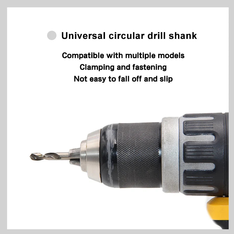 HSS 4341 straight handle double head twist drill metal drilling 9pc