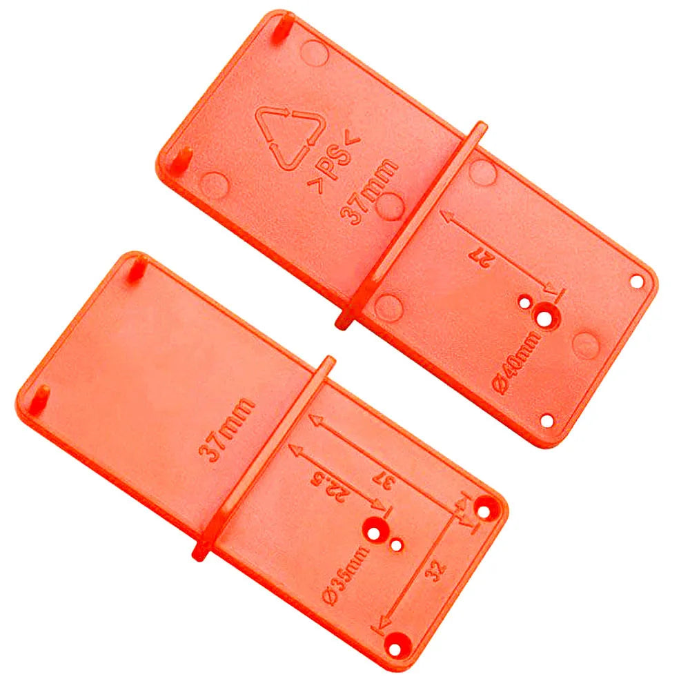 Hinge Hole Drilling Guide Positioning Mark Template 26/35/40mm Hing