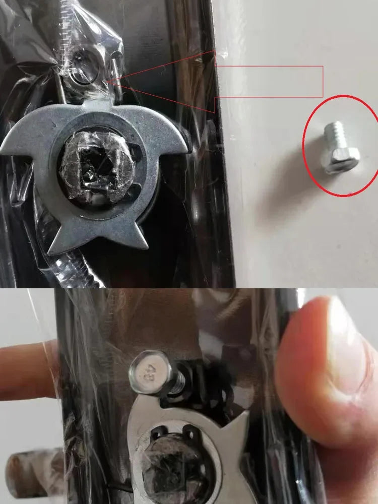 Universal Security Door Handle Aluminium Alloy Door Handle Thickened