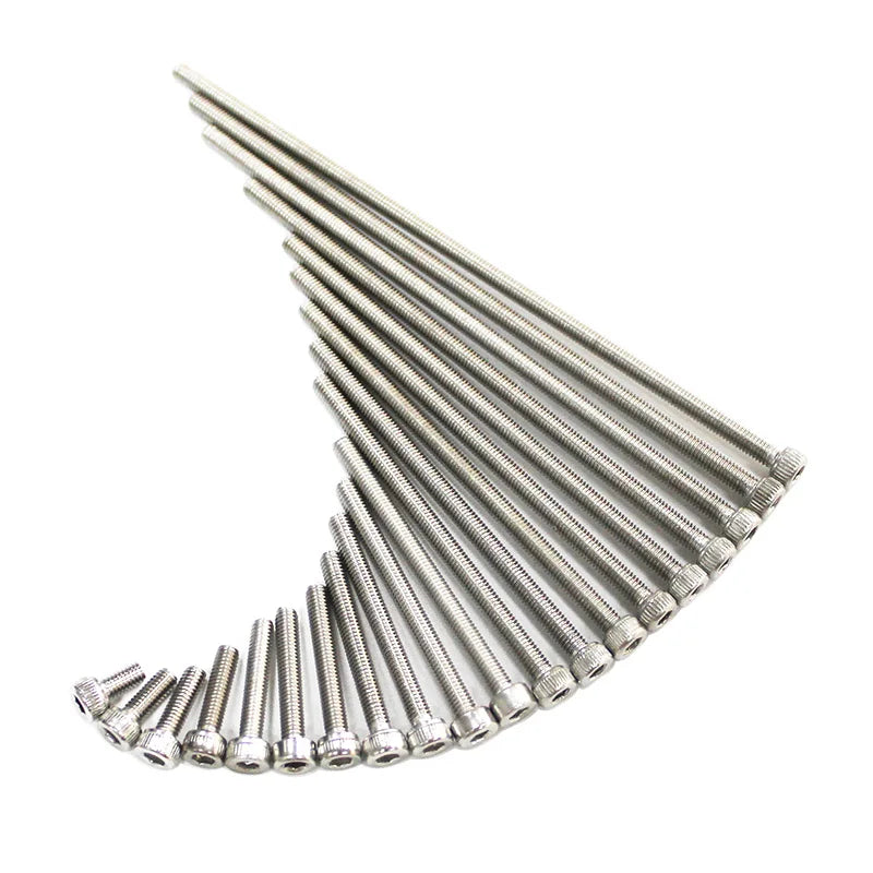 M3 M4 M5 M6 M8 Socket Cap Screws Stainless Steel Hex Allen Key Bolts