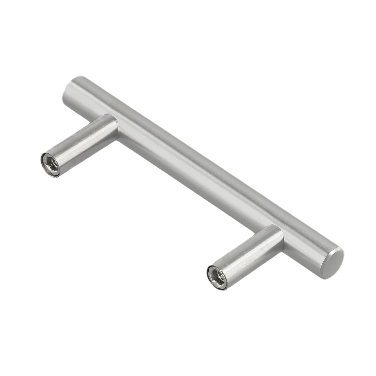 2-14 Inches Handles Stainless Steel Silver T-Type Drawer Cabinet