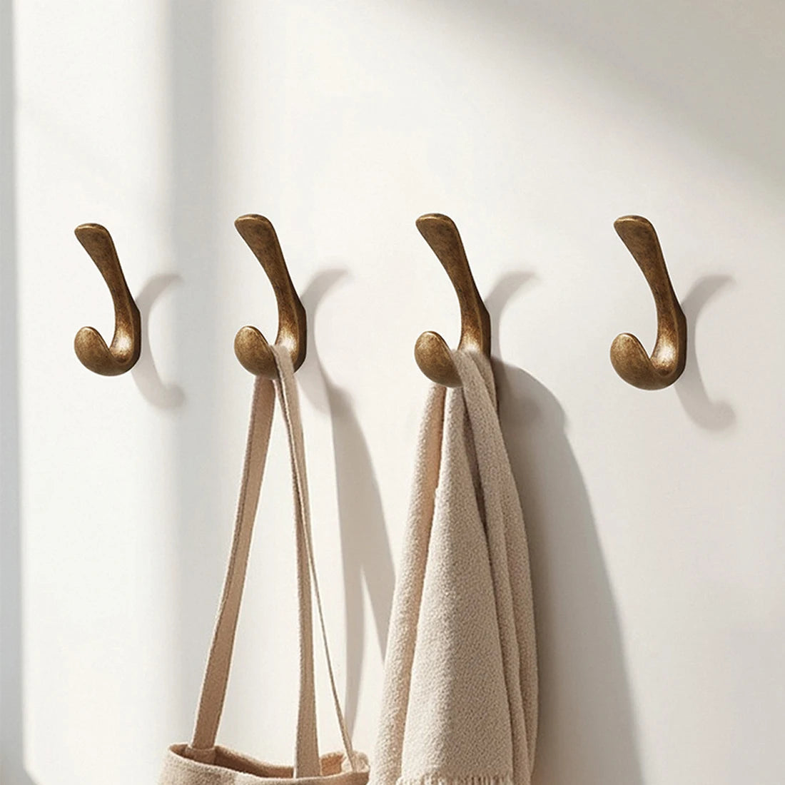 YUTOKO Hook Moon Antique Wall Hanging Clothes Hook Bedroom Robe Hook