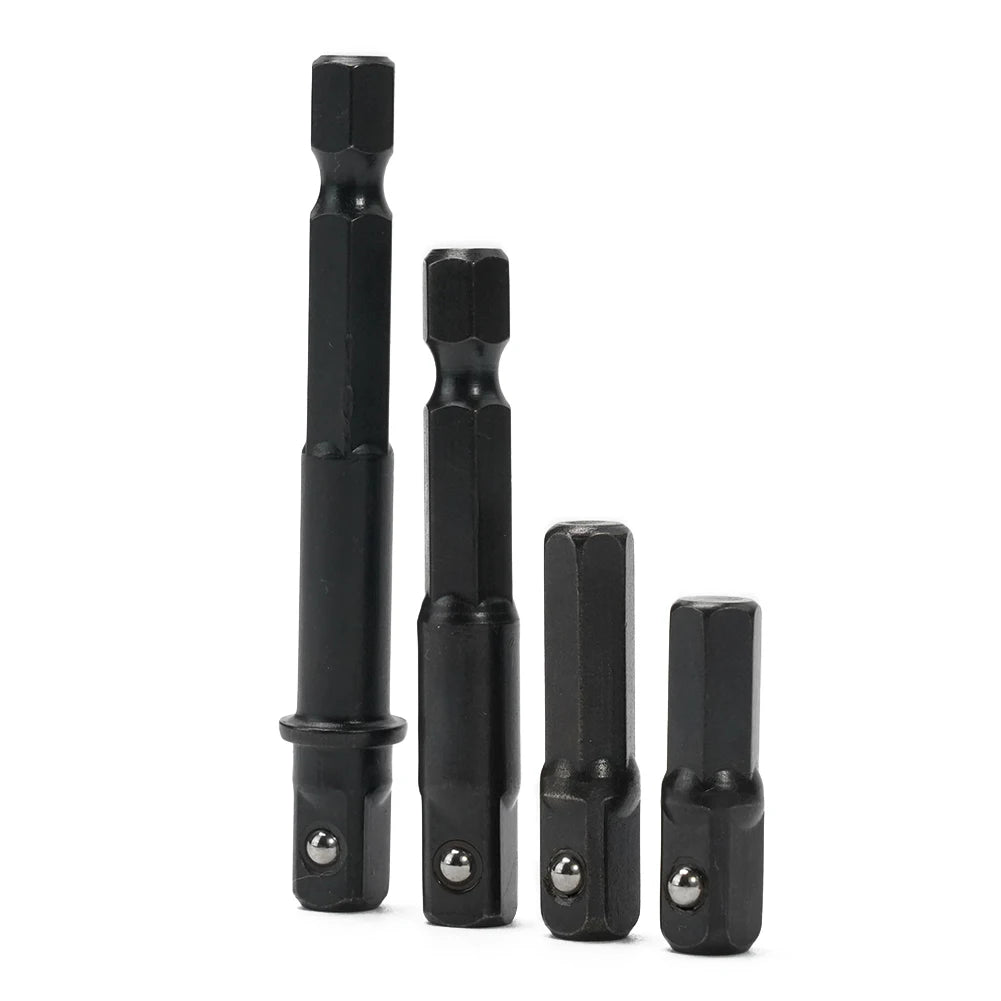 1/4" Impact Socket Adapter & Nut Driver Set — 1-Piece o - View 1