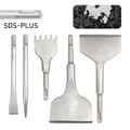 SDS Plus Electric Hammer Chisel Set — Tile Shovel, - View 1
