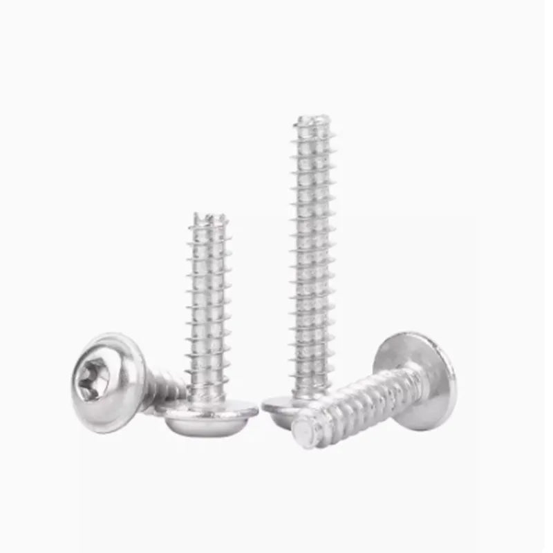 10-100pcs M2 M2.6 M3 M4 M5 Flat end Stainless Steel six lobe Round