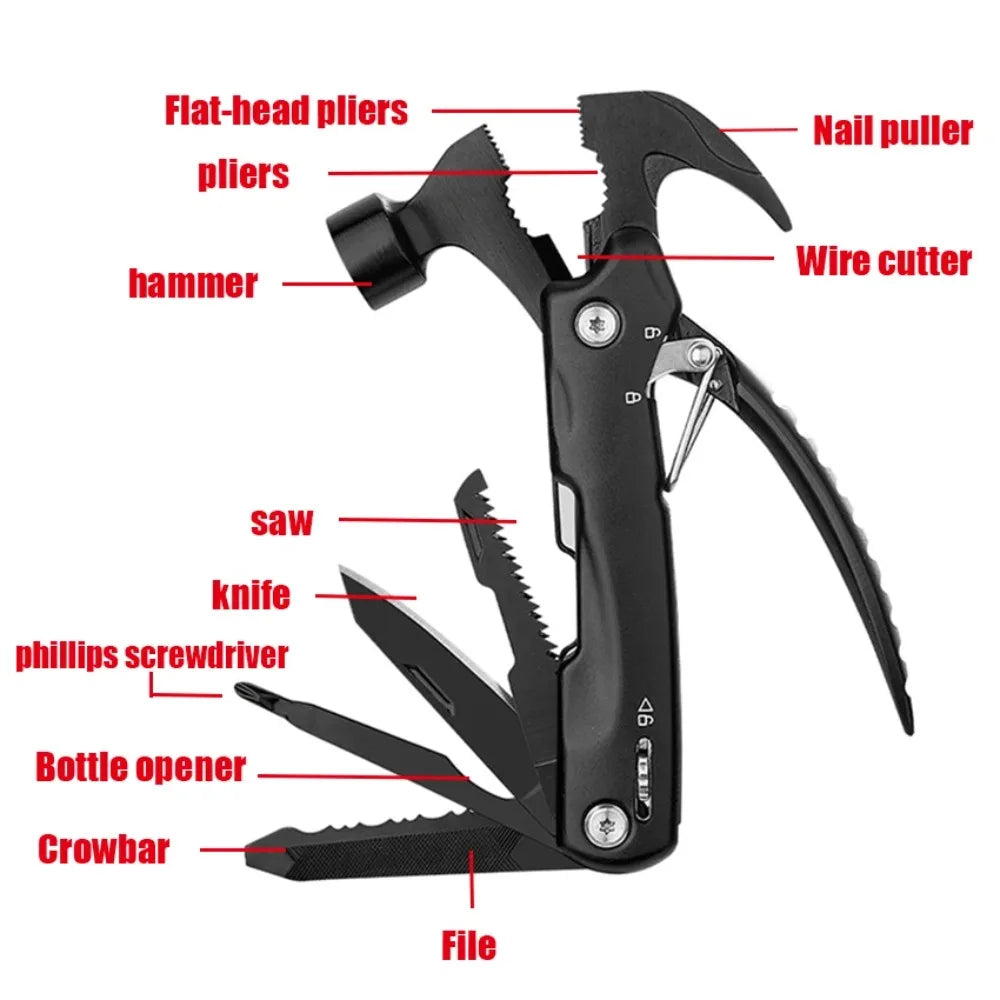 Multi-functional claw hammer, multi-purpose mini hammer