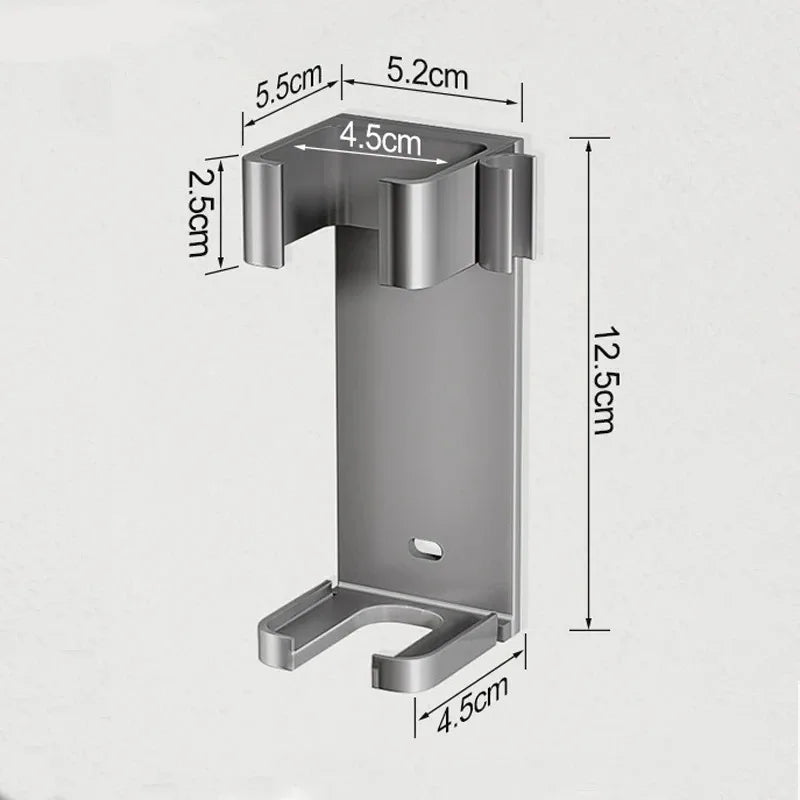 Homefish Wall Mount Holder Aluminum Storage Rack Organizer