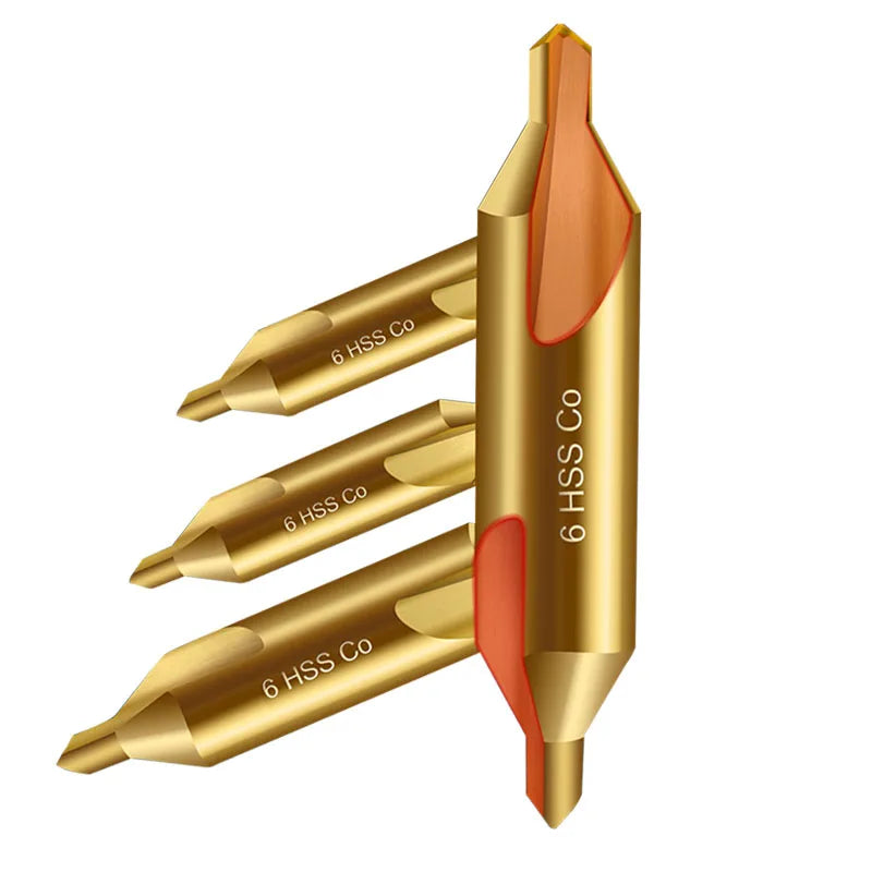 M35 Cobalt Center Drill Bit 60 Degree Countersink Drill Stainless