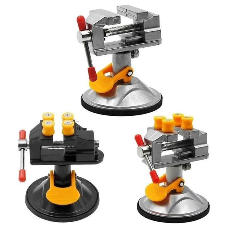 Jewelry Vice Vise Stand Rotatable Drill Press Universal Mini Table