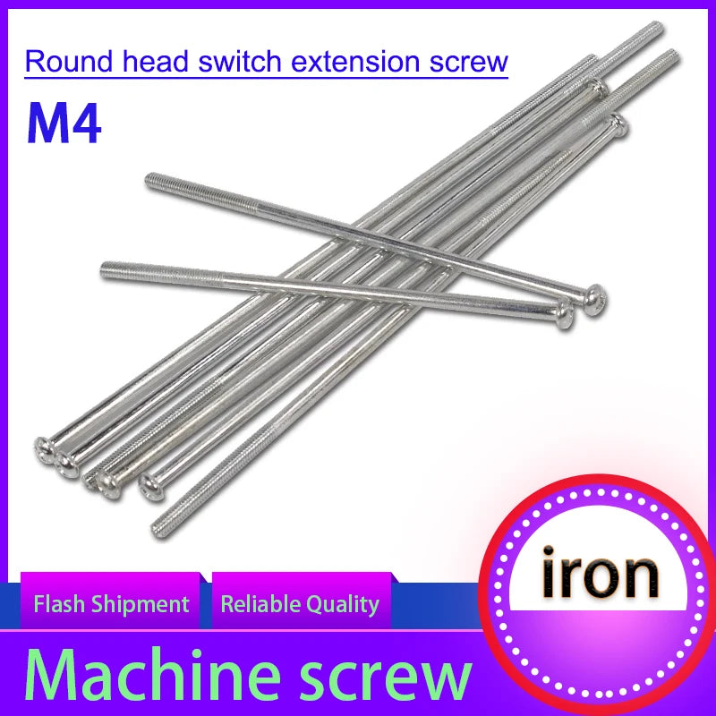 M4 Extended Round Head Mechanical Screw Switch Box Screw Switch Box...