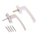 1 Set Metal Plastic Steel Door And Window Transmission Handle Handl...