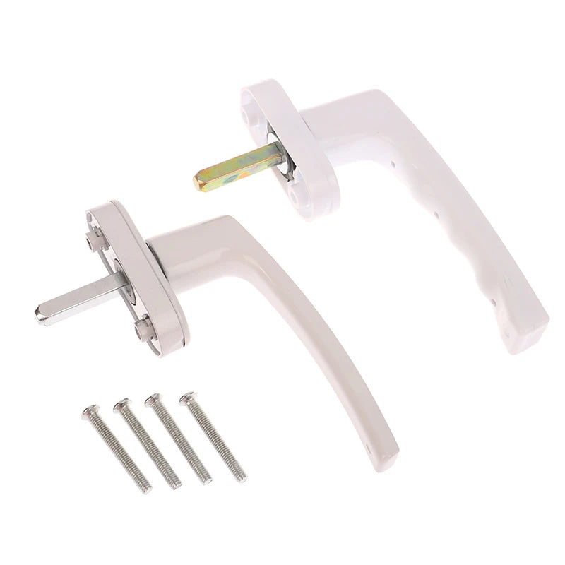 1 Set Metal Plastic Steel Door And Window Transmission Handle Handl...