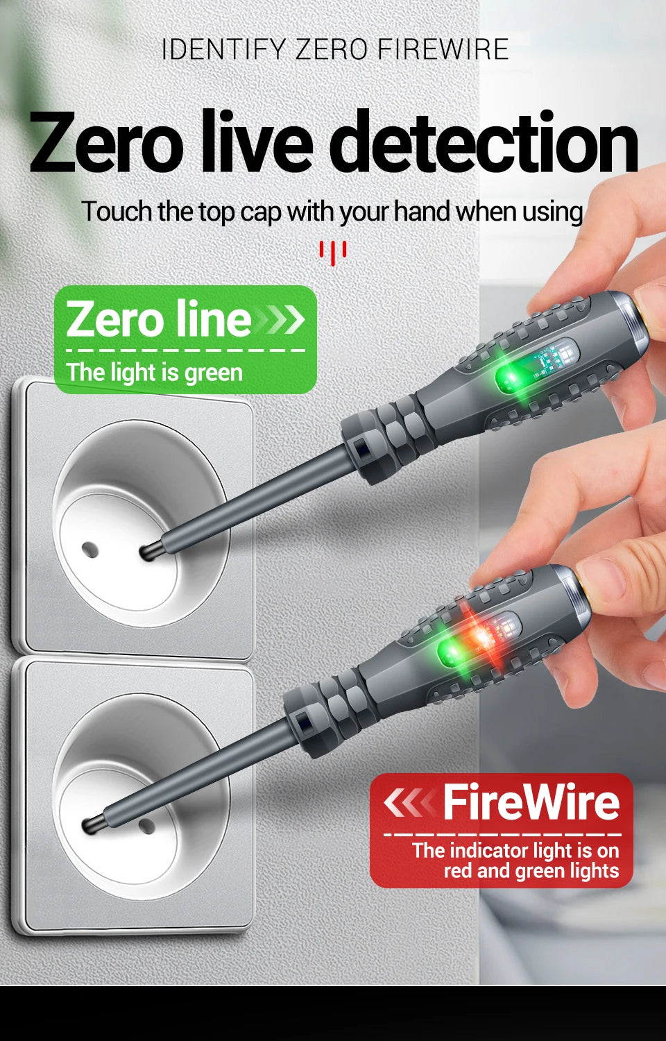ANENG B05 Word/cross Screwdrivers Neon Bulb Indicator Meter Electric