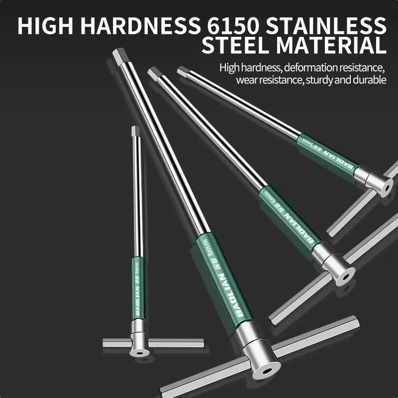 T/L 2.5/3/4/5/6/8/10mm Torx Screwdriver T Type Allen Hex Wrench