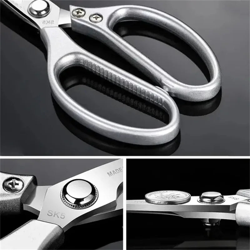 Stainless Steel Kitchen Scissors Multifunctional Chicken Bone