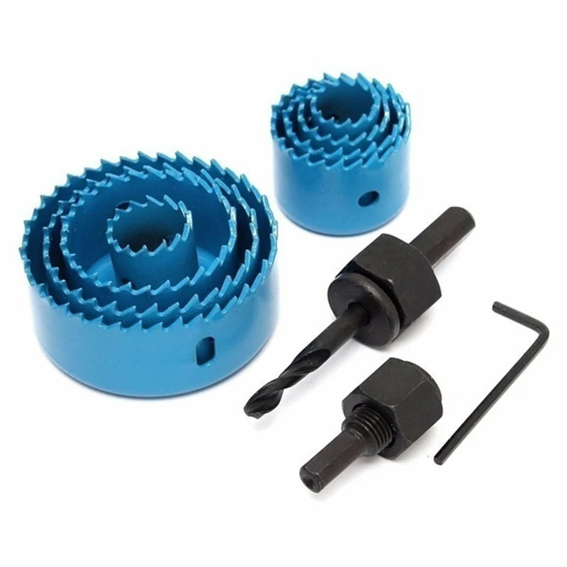 11pcs/set Hole Saw Cutting Set Kit Tools 19-64mm