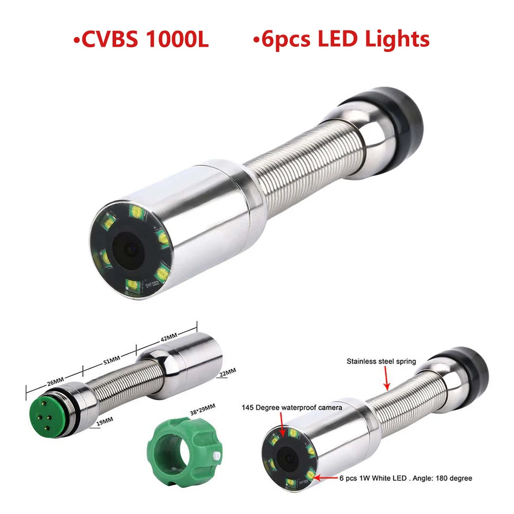 17/23MM 512Hz/720/1080P AHD Camera Head or Connector