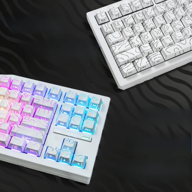 Contour 4.0 Side Engraved Keycap PBT Translucent 97 Key Gaming