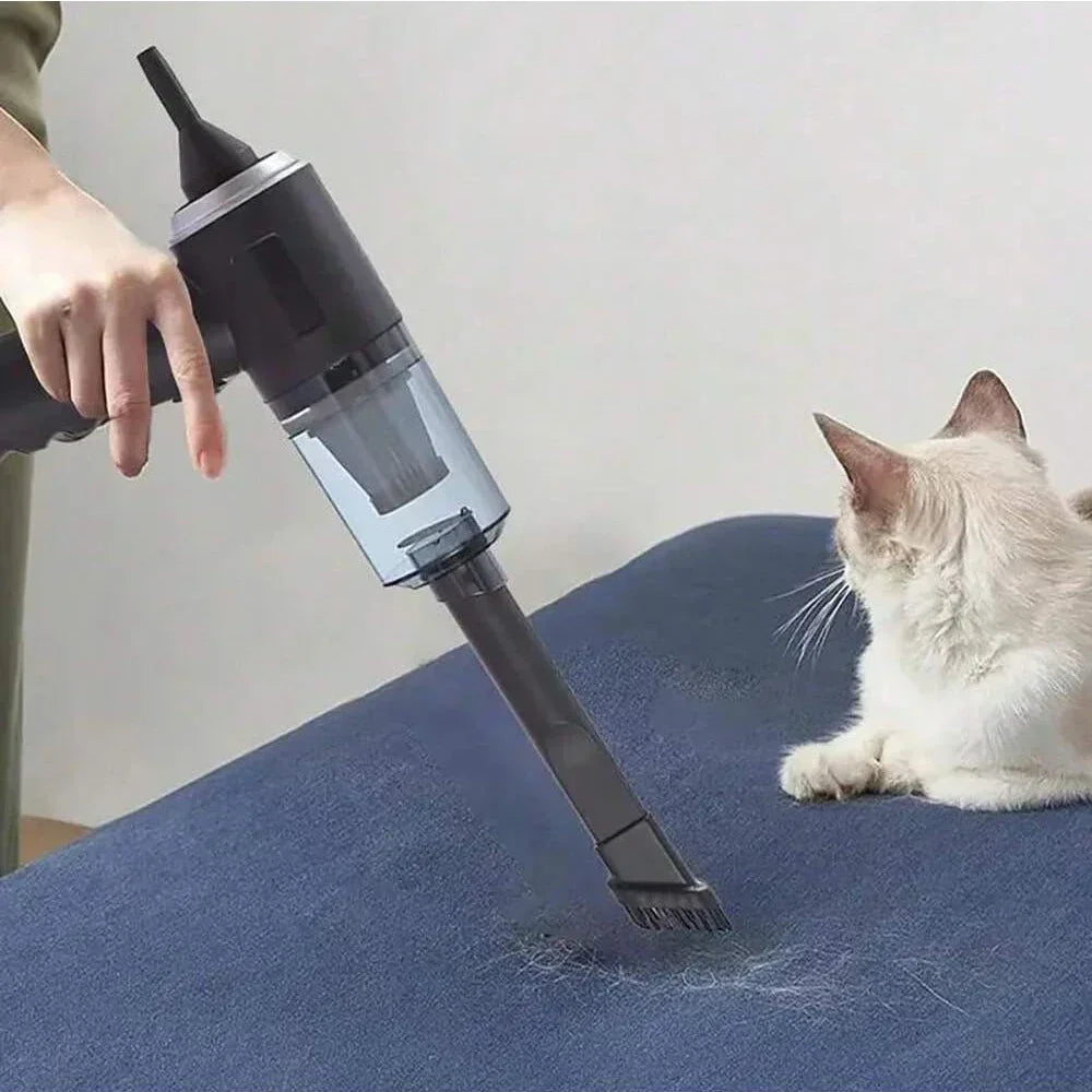 120W Cordless Handheld Vacuum Cleaner – Dual Use Home & Car