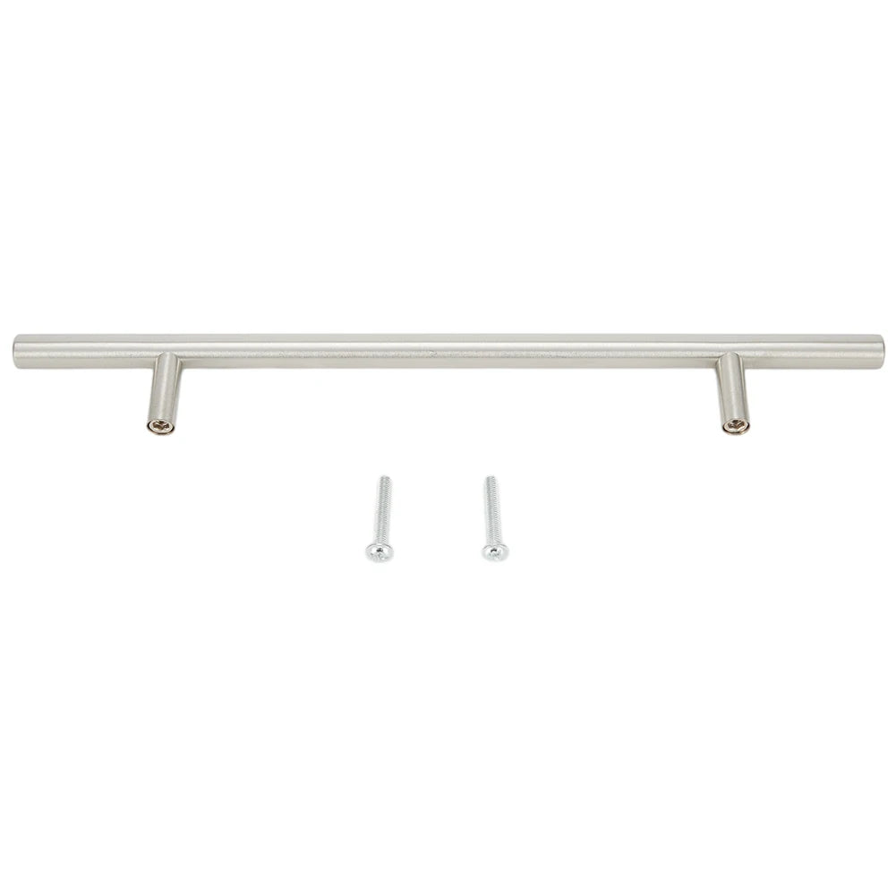 2-14 Inches Handles Stainless Steel Silver T-Type Drawer Cabinet