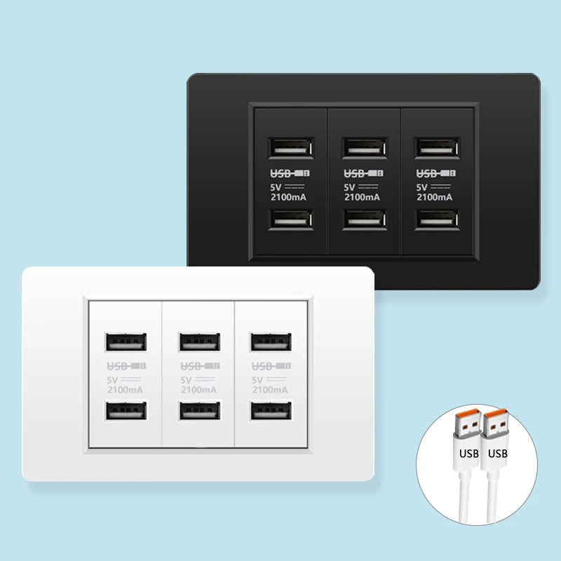 118 Type Brazil Korea Universal usb Wall socket