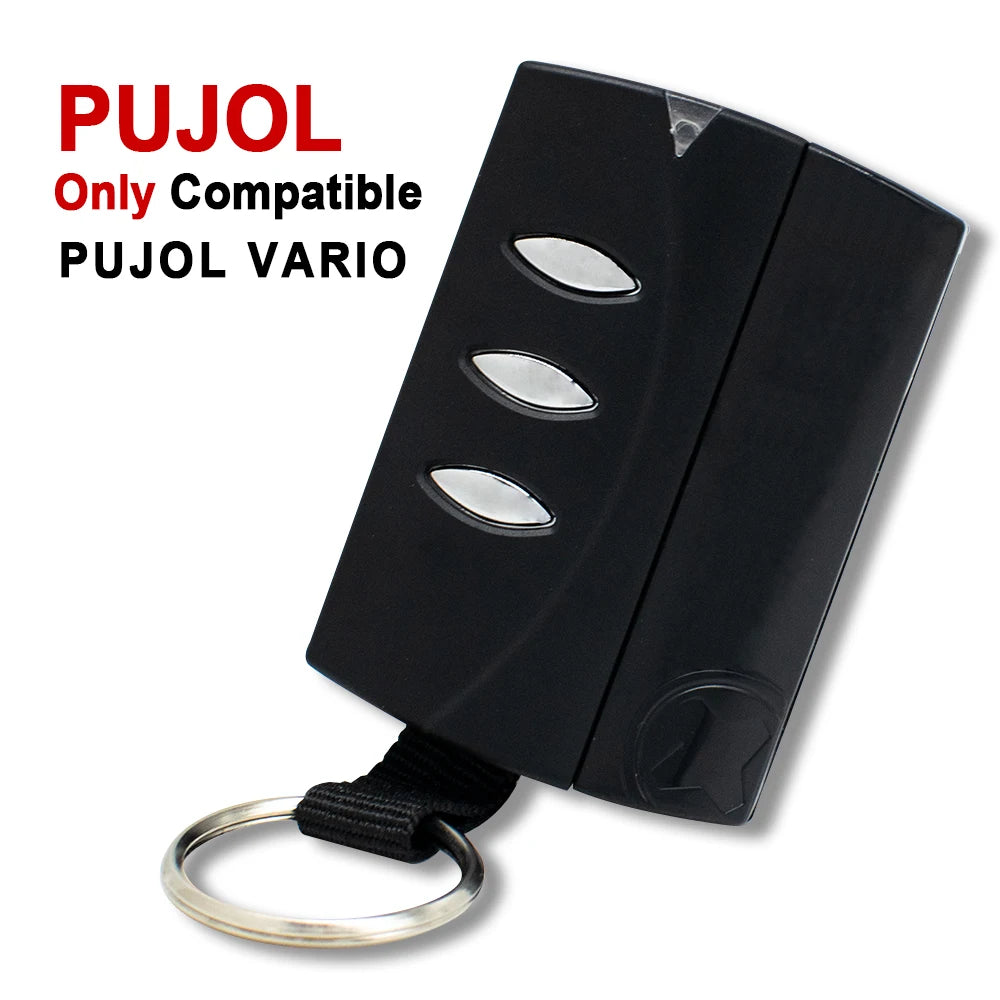 2pcs PUJOL VARIO Garage Door Remote Control 433.92mhz Only Compatible