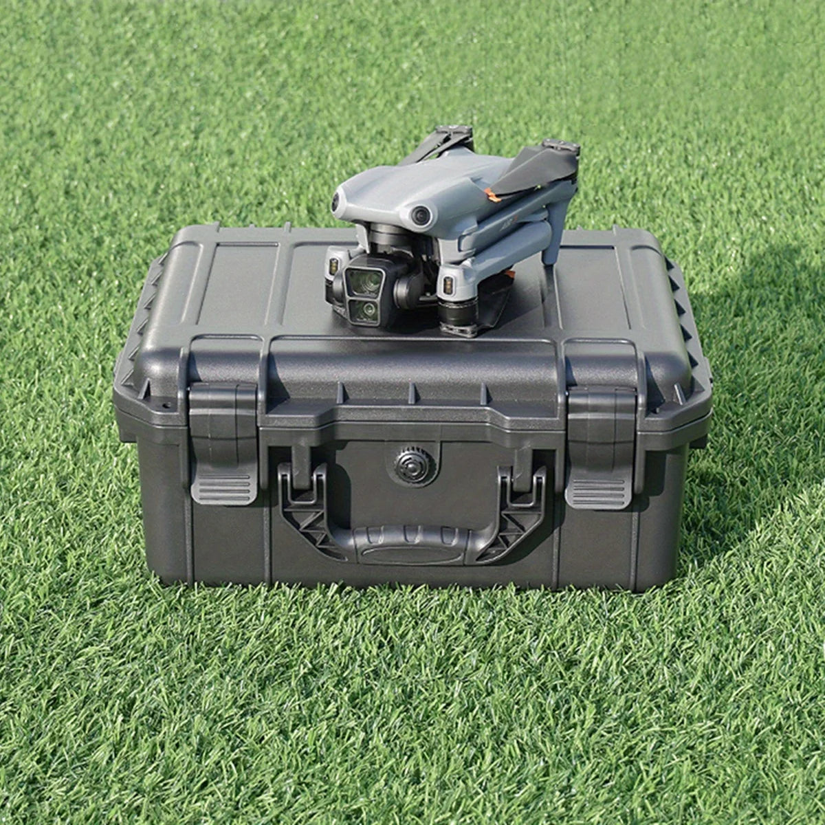 1pc Waterproof Hard Carry Case Bag Tool Case With Pre-cut Sponge