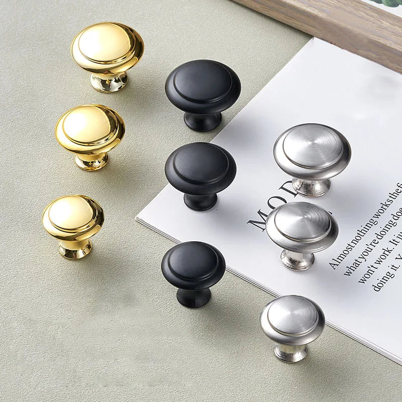 Round Cabinet Pull European Style Door Dandle Drawer Cabinet Handles