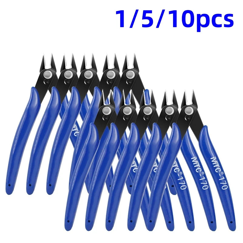 1/5/10PC 170 Wishful Clamp DIY Electronic Diagonal Pliers Side