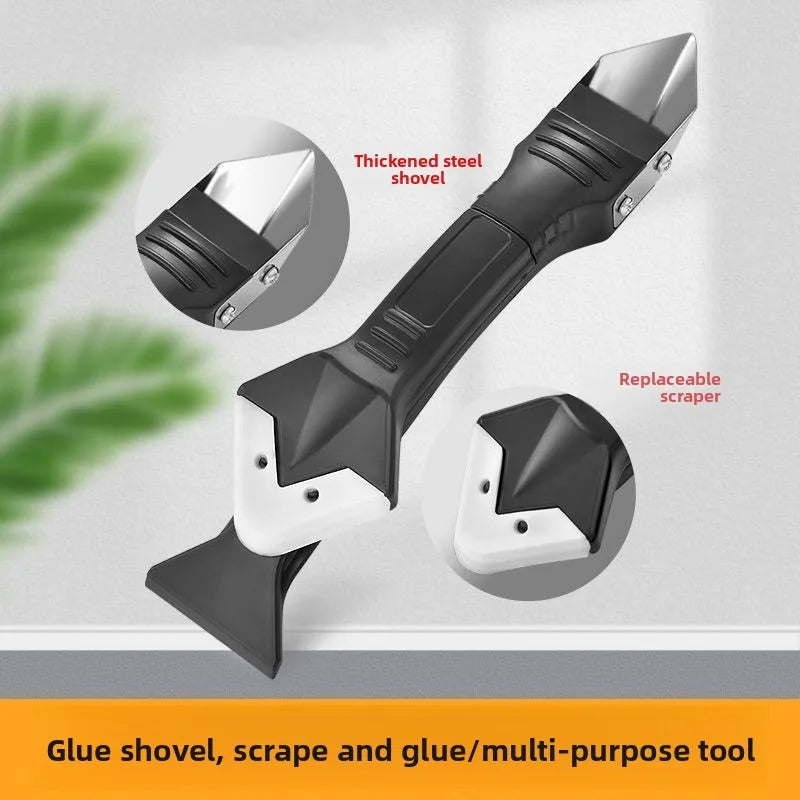 Silicone Scraper Squeegee Glue Remover Knife Caulking Angle Beauty