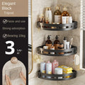 NEW 3/2/1 PCS Adhensive Bathroom Shampoo Holder Shower Caddy Shelves