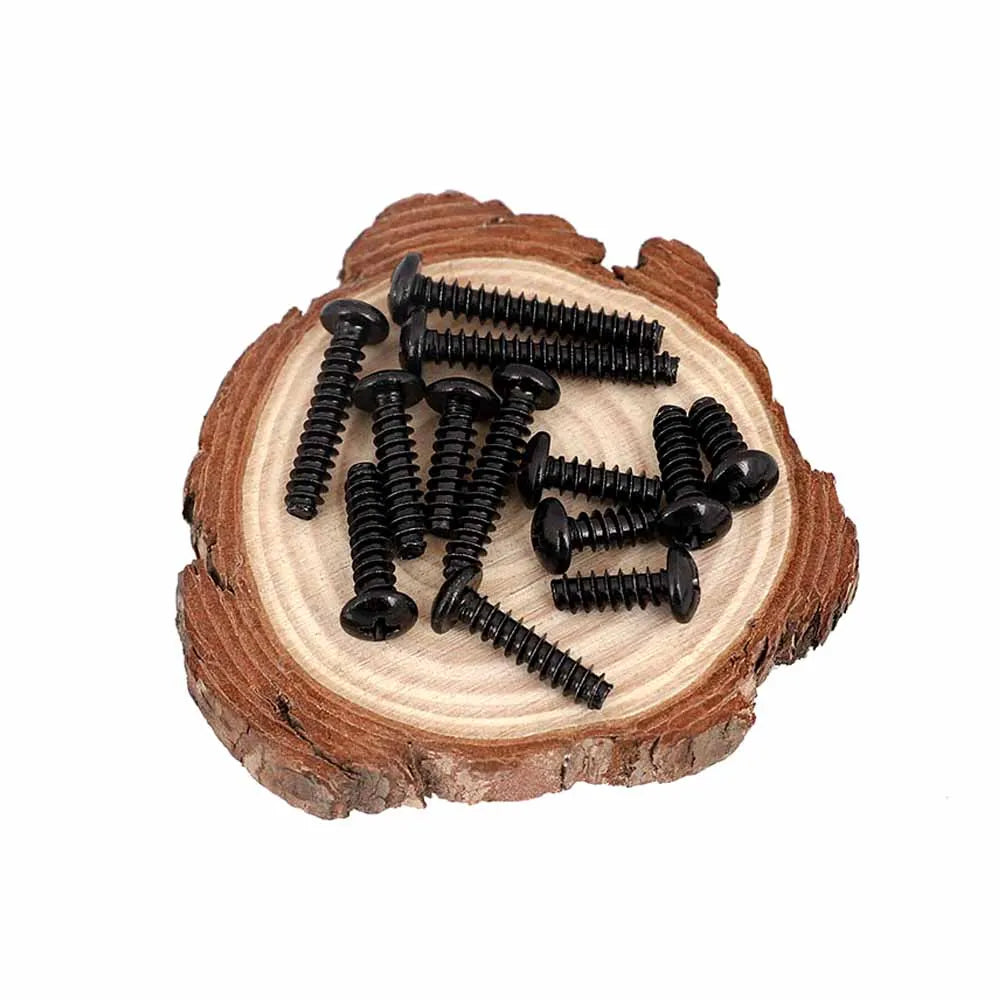10/50Pcs M1 M1.2 M1.4 M1.7 M2 M2.3 M2.6 M3 M4 M5 Black 304 Stainless