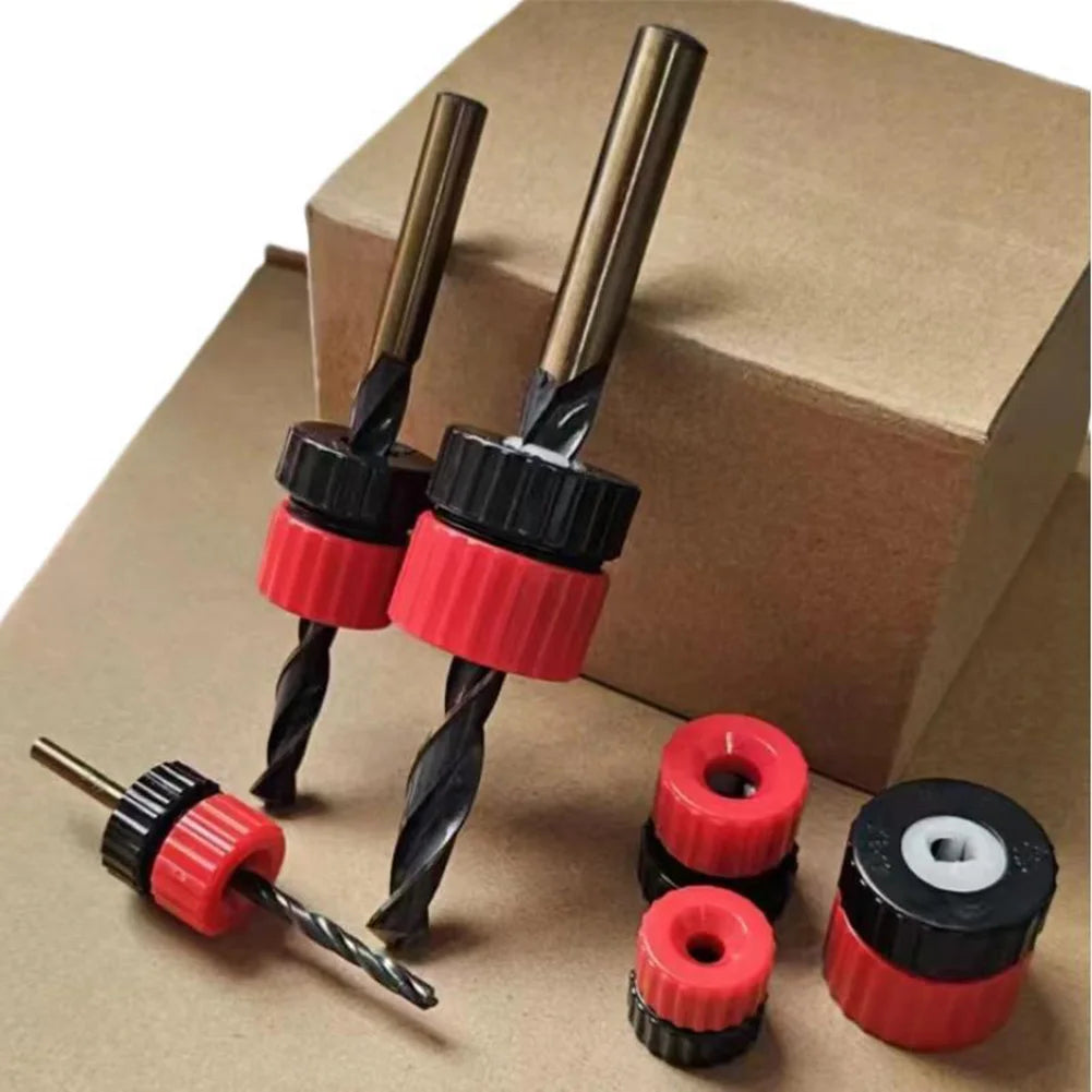 3pcs Adjustable Drill Bit Depth Stop 3-13mm Drill Bit Stop Collar For