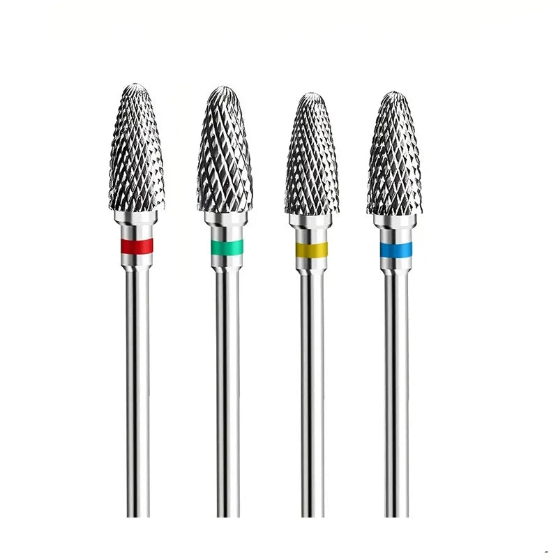 Tungsten Carbid Nail Drill Bits Electric Manicure Drill Accessory